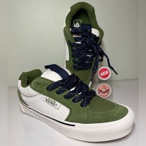 Vans - Size M7/ W8.5 - Chukka Push Green Suede Sneakers - New with box